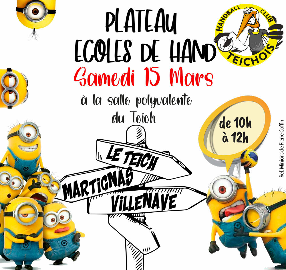 Plateau des minis handballeurs