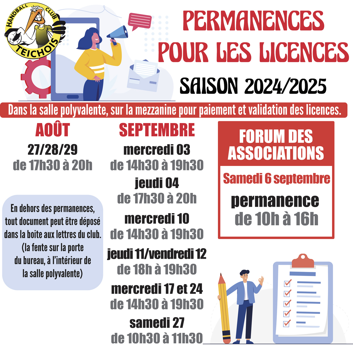 Pensez à renouveler vos licences