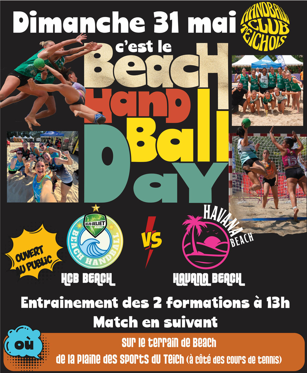 Le Beach HandBall Day
