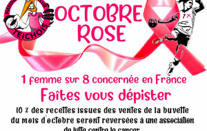 OCTOBRE ROSE ! Mobilisons-nous