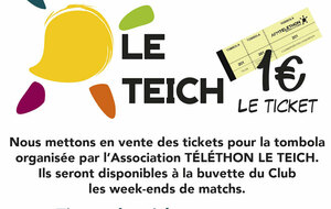 Tombola pour le Téléthon