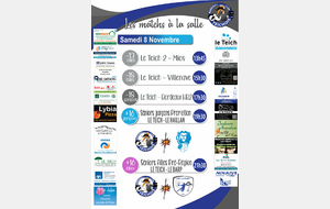 LES MATCHS À LA SALLE CE WEEK-END