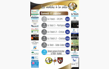 LES MATCHS À LA SALLE CE WEEK-END