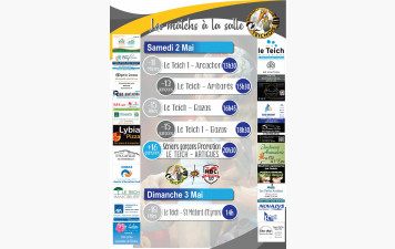LES MATCHS À LA SALLE CE WEEK-END