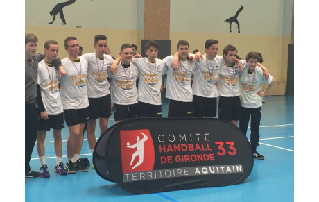 Les - de 18 G2 Vice-Champions de Gironde !